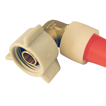 Apollo 1/2 in. Brass PEX-A Expansion Barb x 1/2 in. FNPT Female Swivel 90-Degree Elbow EPXFE12S